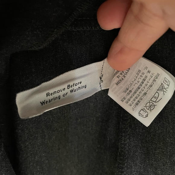 🩶 NWT J Crew ponte top charcoal gray sz XS 🩶 - Picture 6 of 9